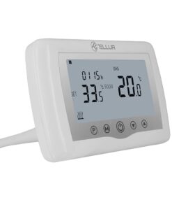 Termostat inteligent pentru centrala pe gaz Tellur, Wi-Fi, LCD 3.7 inch, Control aplicatie