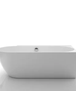 Cada freestanding Kreiner Ceylon 166x80 cm alb dreapta