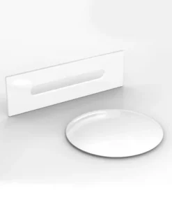 Sifon alb cu preaplin pentru cada freestanding din acril Besco