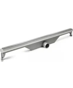 Set PROMO rigola dus Besco Virgo Slim cu grila crom periat 70 cm