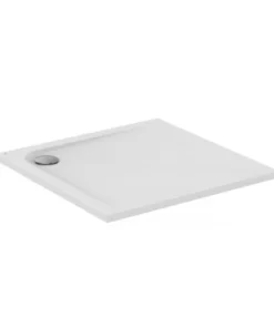 Cadita de dus patrata Ideal Standard Ultra Flat 90x90cm alb