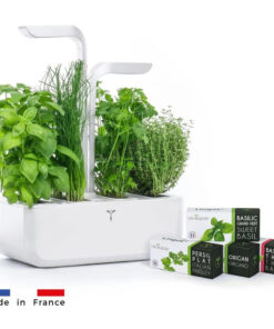 Véritable CLASSIC – alb + 4 rezerve cu plante aromatice - Ghiveci automat