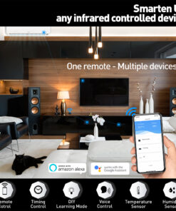 Alternative view of Telecomanda IR Tellur, Wi-Fi, Senzor temperatura & umiditate, Control aplicatie