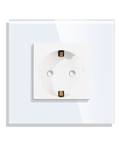 Alternative view of Priza Simpla LUXION cu Rama din Sticla