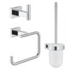 Set accesorii baie 3 in 1 Grohe Essentials Cube-40757001