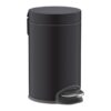 Cos de gunoi cu pedala Hansgrohe AddStoris 3L, negru mat - 41775670