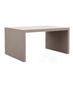 Banca de gradina Panchina U - Piatra Sinterizata, 60X90X4XH45 Cm Eco