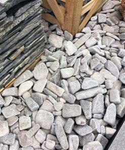 Pebbles Ardezie Kavala Fish Grey, 6-10  cm