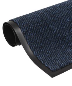 vidaXL Covor de ușă anti-praf, albastru, 40x60 cm, dreptunghiular