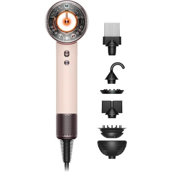 Dyson Supersonic Nural HD16 T3/T4 ceramică roz/rosu auriu - Uscător de păr