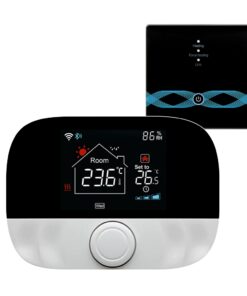 Termostat pentru centrala pe gaz si incalzirea in pardoseala BeOk BOT-T9N-WiFi
