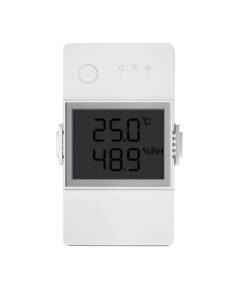 Releu inteligent Wi-Fi Sonoff THR316D, Temperatura & umiditate, Monitor LCD