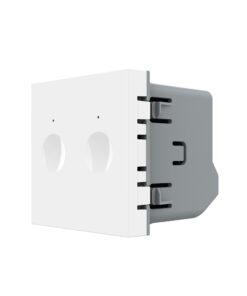 Modul Intrerupator Dublu cu Touch LIVOLO, protocol ZigBee, Alb
