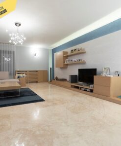 Travertin Classic PREMIUM Cross Cut Polisat si Chituit, 61 x 61 x 1.2 cm