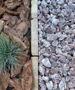 Pebbles Marmura Red Atlas, 2-4cm