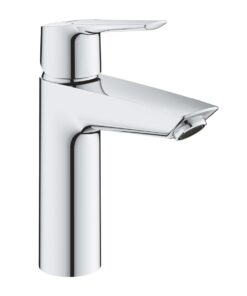 Baterie lavoar Grohe Start , 3/8'', marimea M, monocomanda, cartus ceramic, evacuare push to open, crom-24204002